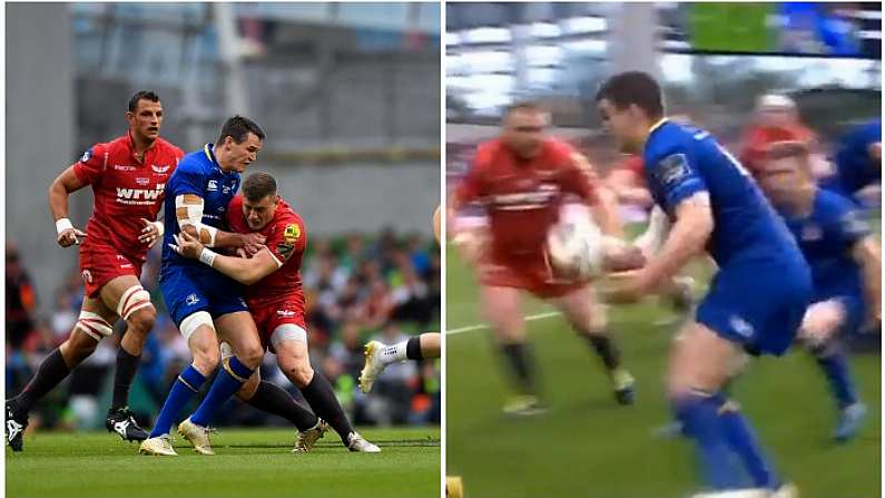 Watch: Sexton Recovers To Give Masterclass As Leinster Carve Scarlets Open