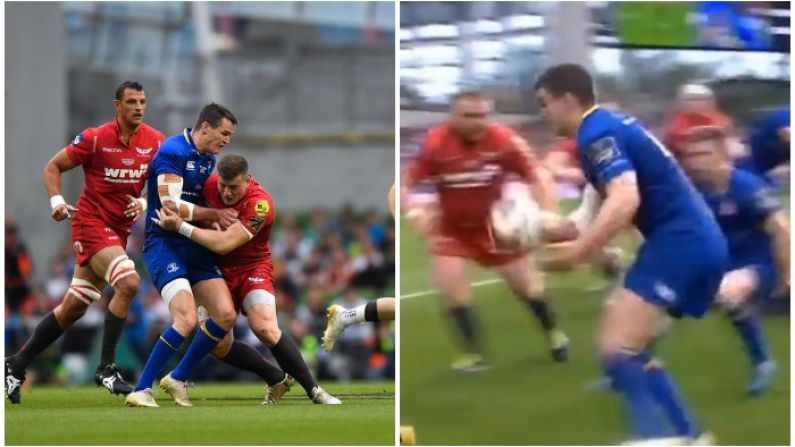 Watch: Sexton Recovers To Give Masterclass As Leinster Carve Scarlets Open