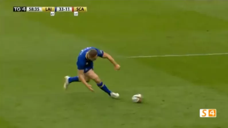 Watch: Wonderful Jordan Larmour Try Puts Icing On Cake For Leinster