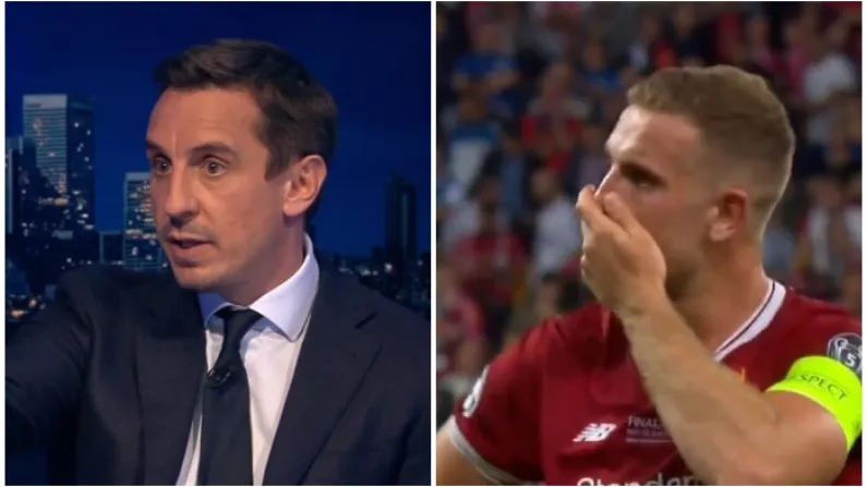 Gary Neville Twists Liverpool Chant To Celebrate Their Failure In Champions League Final
