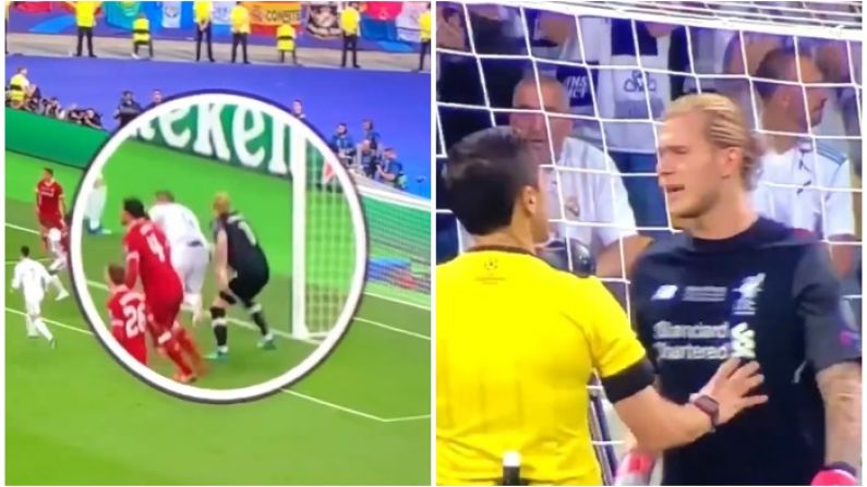 Watch: Footage Shows Sergio Ramos Elbowing Karius In Head Before Costly Mistakes
