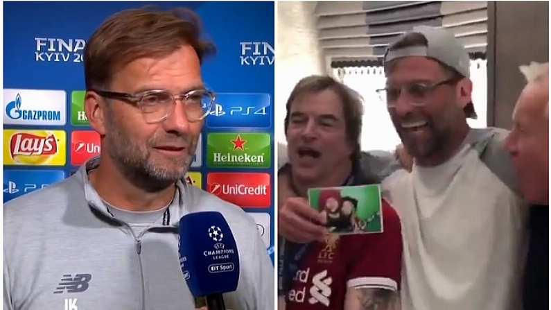 Watch: Jurgen Klopp Singing At Six In The Morning Is Absolute Gold