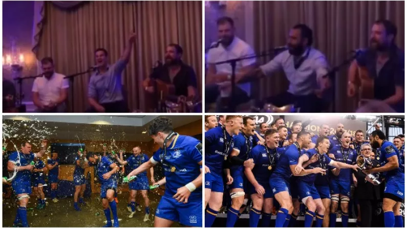 Watch: Leinster Players Rejoice After Securing Highly Craved Double