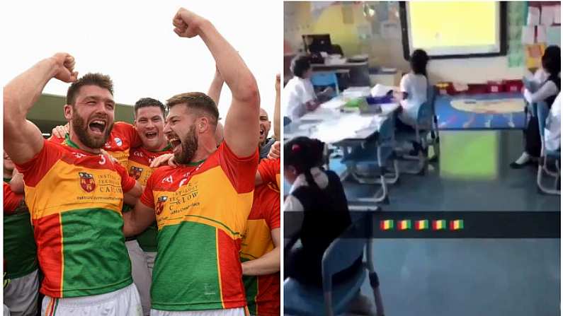 Watch: Carlow Officially Global As UAE Children Go Nuts After Last-Minute Goal