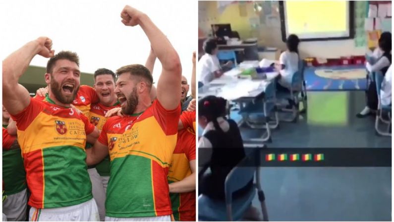 Watch: Carlow Officially Global As UAE Children Go Nuts After Last-Minute Goal
