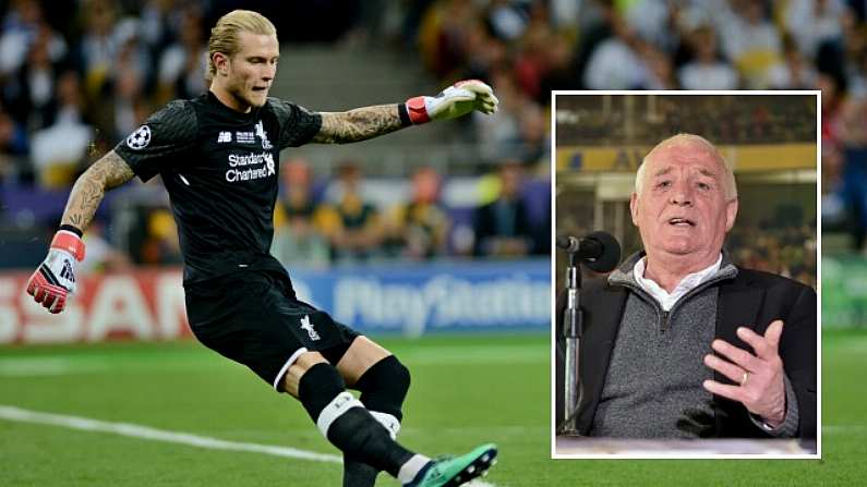 Eamon Dunphy Tore Strips Off 'Airhead' Loris Karius