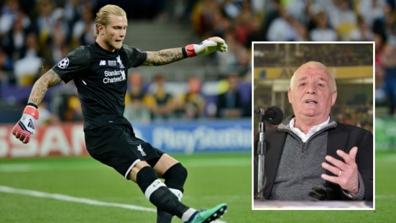 Eamon Dunphy Tore Strips Off 'Airhead' Loris Karius