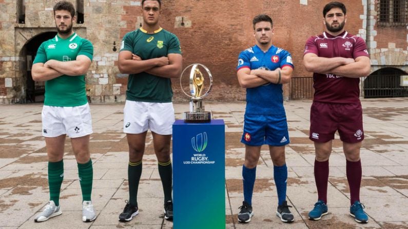 Where To Watch The Irish Under 20s? TV Details For The Under-20s Rugby World Cup