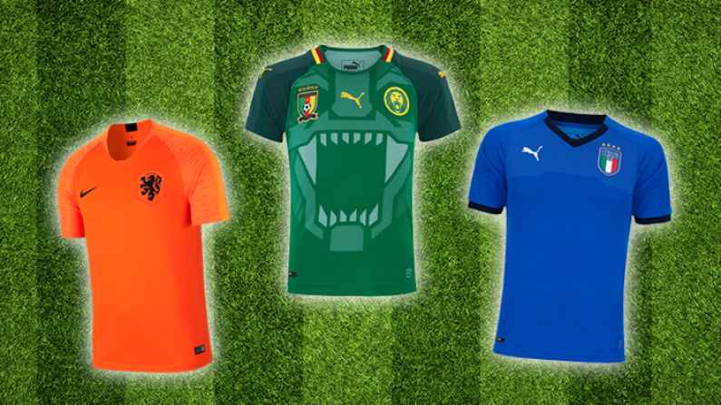 Ranking The Nine Finest Jerseys You Won't See At The World Cup