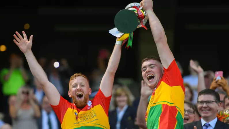 Outpouring Of Joy As Carlow Claim Joe McDonagh Cup & A Date With Limerick