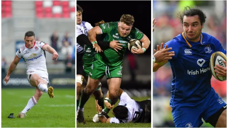 Four Irish Players Included As Opta Reveal Their Pro14 Team Of The Year