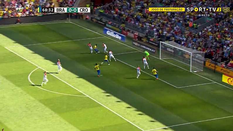 Watch: Neymar Finishes Off Great Team Move With Smashing Goal