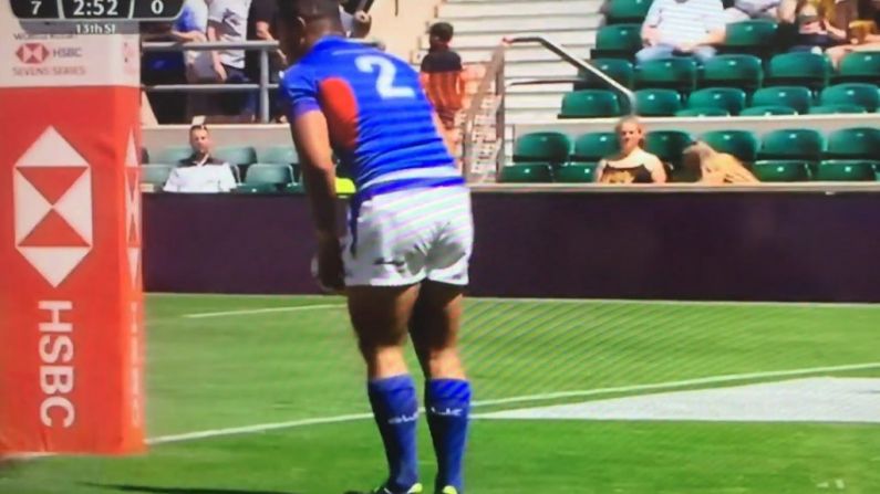 Watch: Samoa Commit Moronic Mistake Costing Side Easy Try
