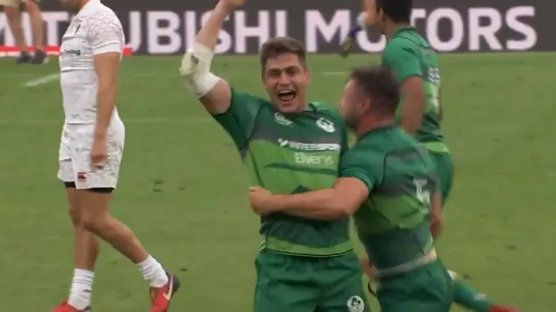 Watch: Stunning Finish As Late Try Sees Ireland Beat England And Take Bronze Medal