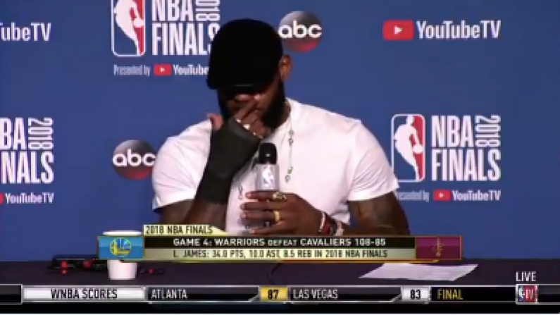 LeBron James Played NBA Finals With Injury Picked Up In Farcical Circumstances