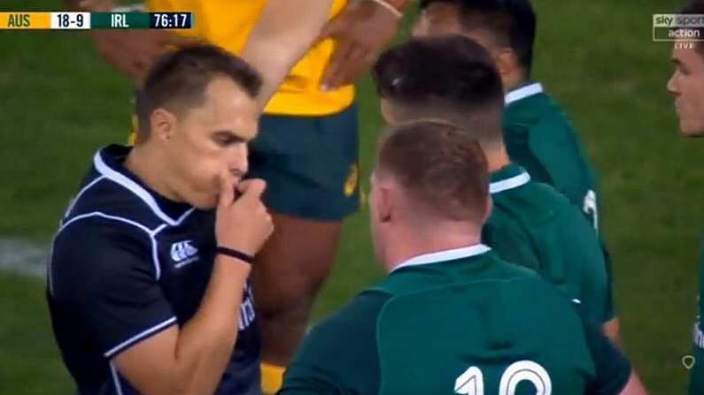 Watch: Furious Conor Murray Curses At Referee During Frustrating Game