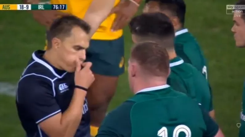 Watch: Furious Conor Murray Curses At Referee During Frustrating Game