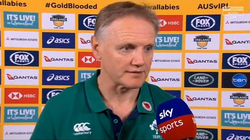 Watch: Joe Schmidt Struggles To Hide Frustrations At Referee After Wallabies Defeat