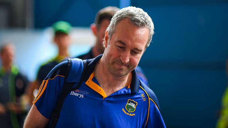 10 June 2018; Tipperary manager Michael Ryan arrives prior to the Munster GAA Hurling Senior Championship Round 4 match between Tipperary and Clare at Semple Stadium in Thurles, Tipperary. Photo by Ray McManus/Sportsfile