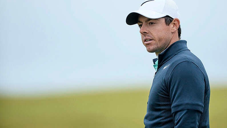 7 July 2017; Rory McIlroy of Northern Ireland on the 17th hole during Day 2 of the Dubai Duty Free Irish Open Golf Championship at Portstewart Golf Club in Portstewart, Co Derry. Photo by Oliver McVeigh/Sportsfile