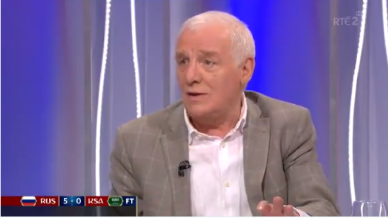 World Cup TV Review - It Doesn't Take Long For Eamon Dunphy's Predictions To Go Up In Smoke