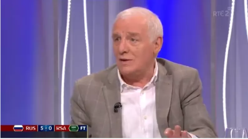 World Cup TV Review - It Doesn't Take Long For Eamon Dunphy's Predictions To Go Up In Smoke