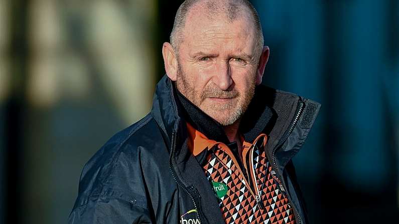 30 March 2016; Armagh manager Peter McDonnell. EirGrid Ulster GAA Football U21 Championship, Semi-Final, Monaghan v Armagh, Pairc Esler, Newry, Co. Down. Picture credit: Philip Fitzpatrick / SPORTSFILE