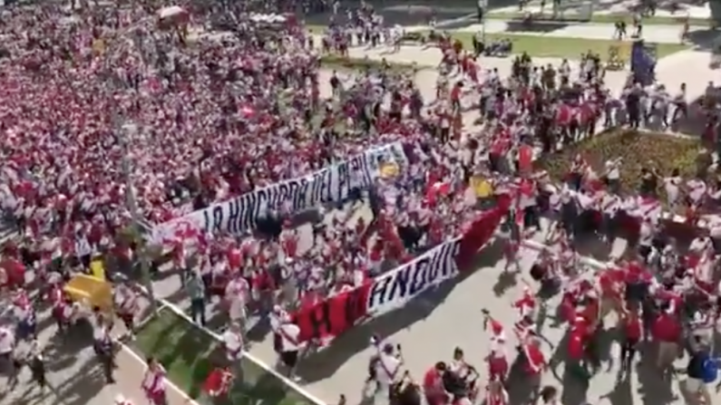 Watch: Peru Fans Stake Claim As Best Fans At The World Cup