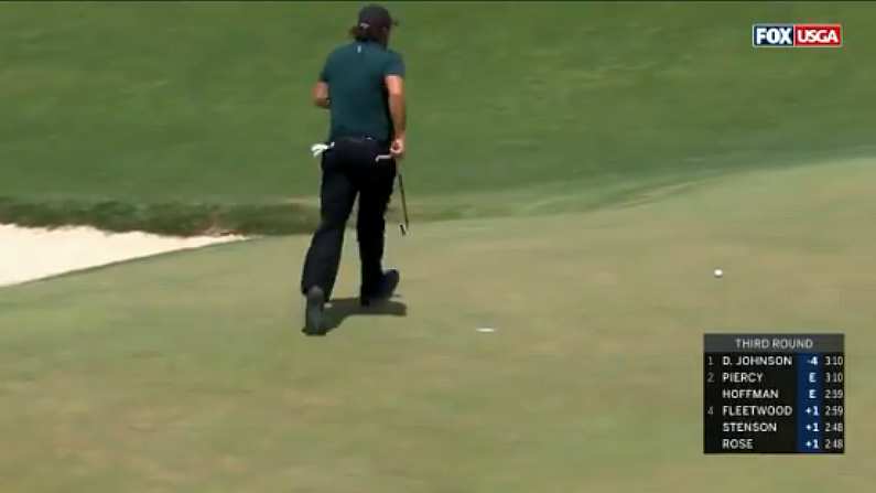 Watch: Phil Mickelson Has Absolutely Lost The Plot At The US Open