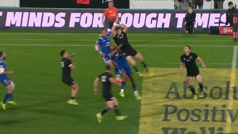 Watch: Crucial Red Card Costs France After Beauden Barrett Is Taken Out