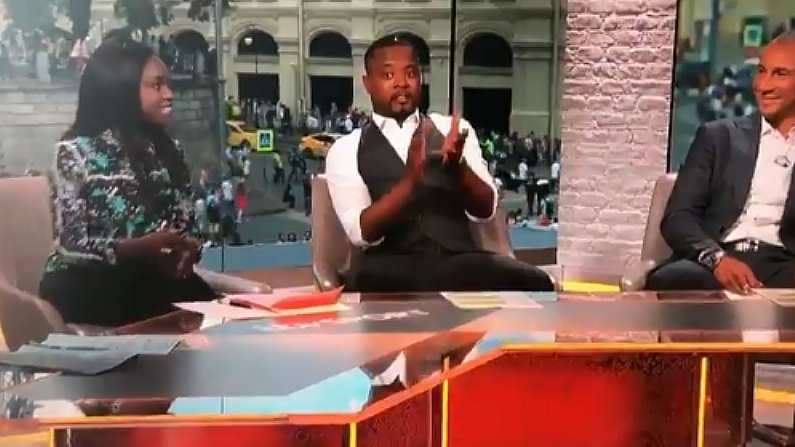 Patrice Evra Criticised For 'Patronising' Applause Of Eniola Aluko Analysis