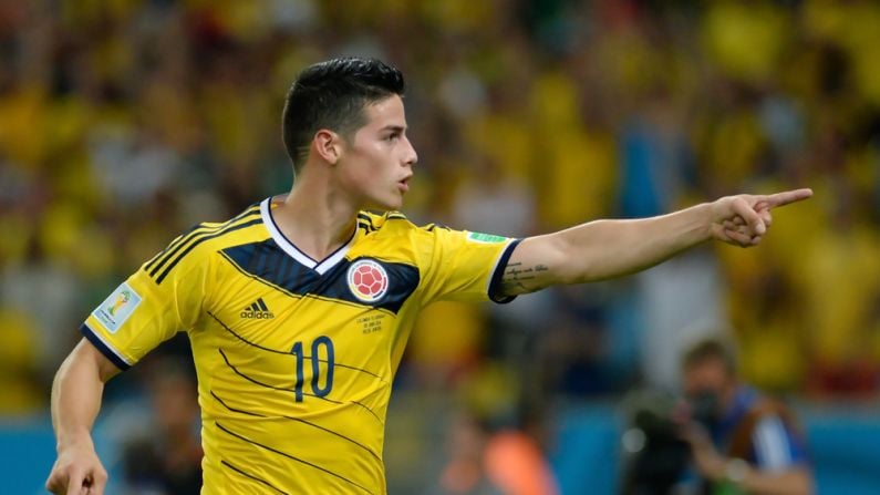 James Rodriguez Ruled Out Of Colombia v Japan