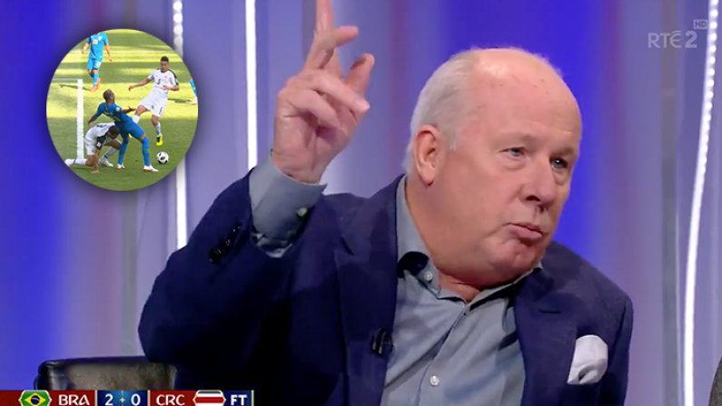 Liam Brady Takes Umbrage With VAR For Mystifying Reason