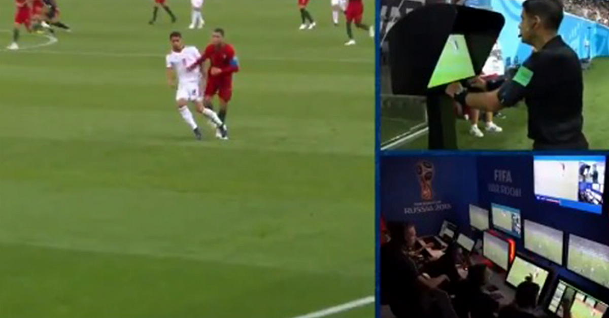 Watch: Ronaldo Misses Penalty And Avoids Red Card After VAR Review ...