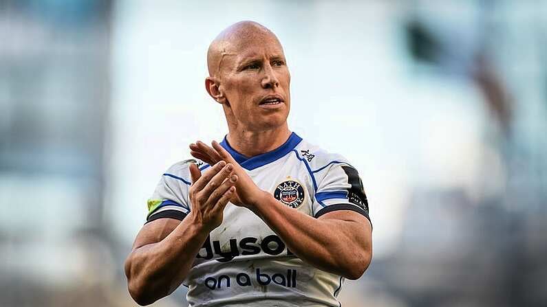 4 April 2015; Peter Stringer, Bath, after the game. European Rugby Champions Cup Quarter-Final, Leinster v Bath. Aviva Stadium, Lansdowne Road, Dublin. Picture credit: Stephen McCarthy / SPORTSFILE