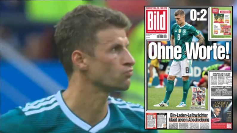 'Speechless' - The German Media Reaction To Crashing Out Of World Cup