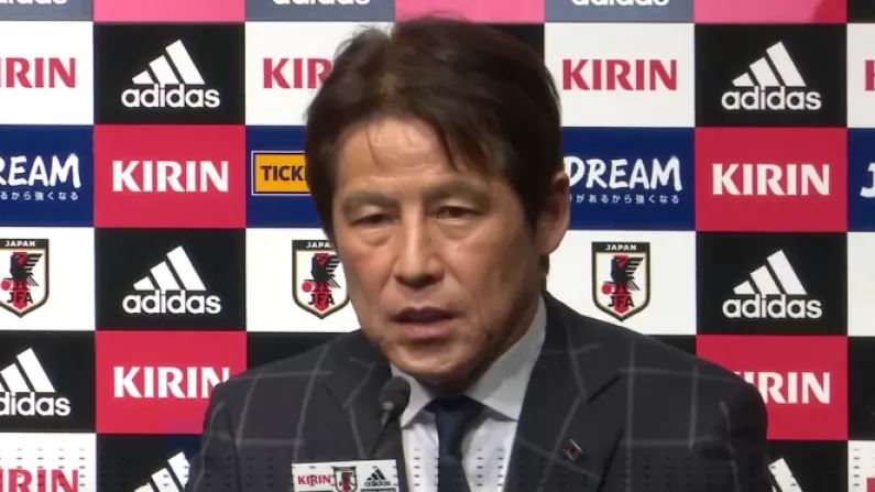 Japan's Coach 'Regrets' His Role In Farcical Ploy To Secure Qualification