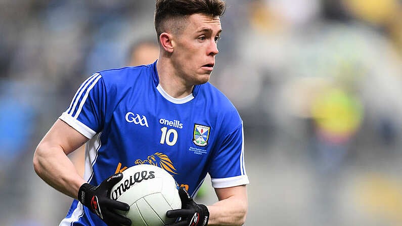 1 April 2018; Dara McVeety of Cavan during the Allianz Football League Division 2 Final match between Cavan and Roscommon at Croke Park in Dublin. Photo by Piaras O Midheach/Sportsfile