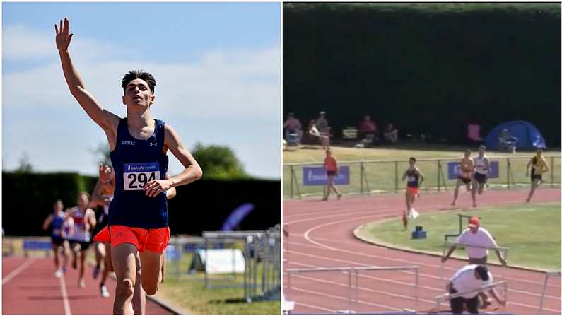 Darragh McElhinney Shows Serious Burst Of Pace To Claim 1500m Win