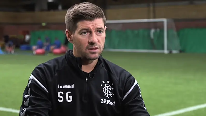 Steven Gerrard Brushes Off "Tiny Man" Claim From Opposing Player