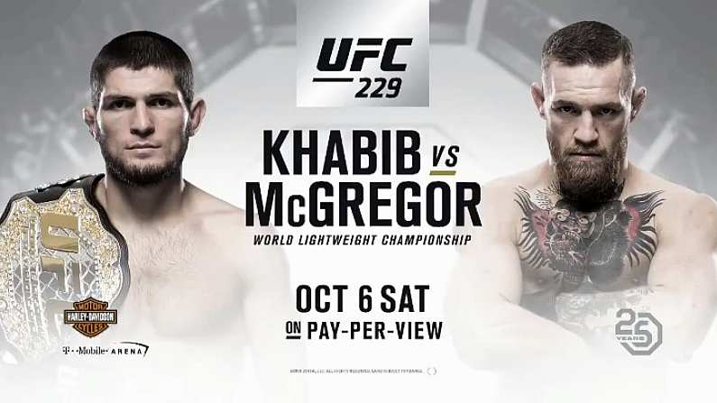 Breaking: UFC Announce Conor McGregor's Return Vs Khabib At UFC 229