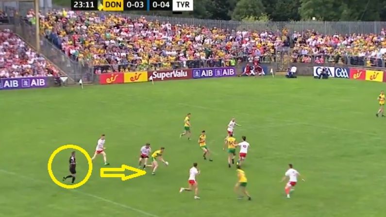 Watch: Ref Fails To Spot Blatant Double Hop In Crucial Championship Game