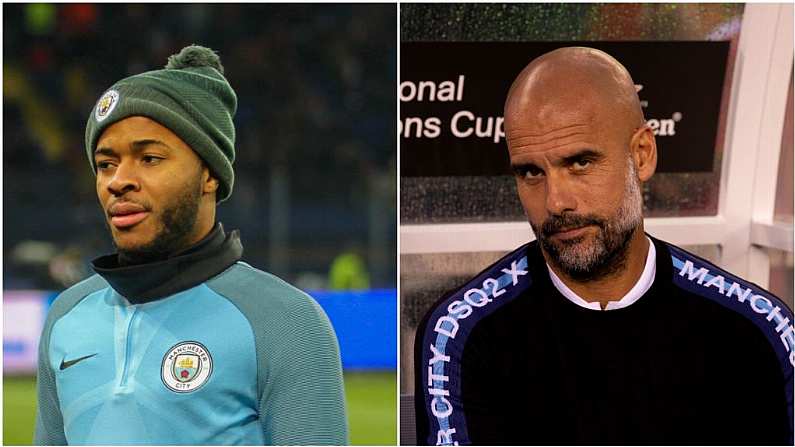 Report: Pep Guardiola Fearful That Raheem Sterling Will Leave Man City