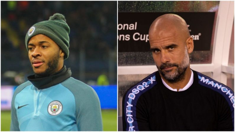 Report: Pep Guardiola Fearful That Raheem Sterling Will Leave Man City