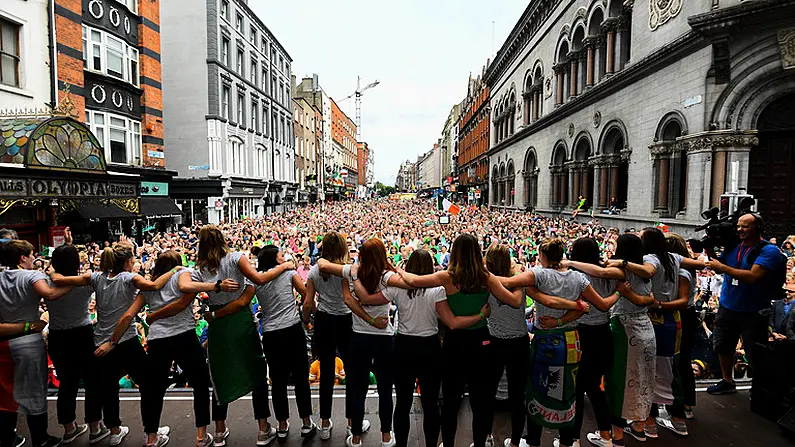 In Pictures: Ireland Hockey Team Given Rapturous Homecoming In Dublin