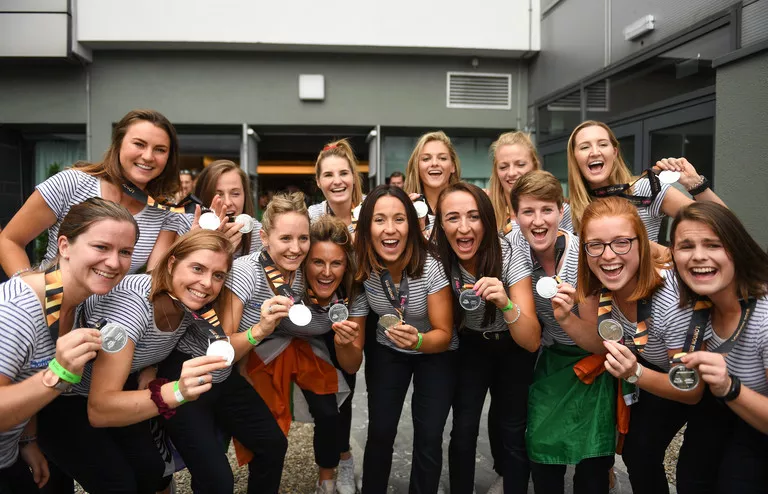 Ireland Hockey Team Homecoming