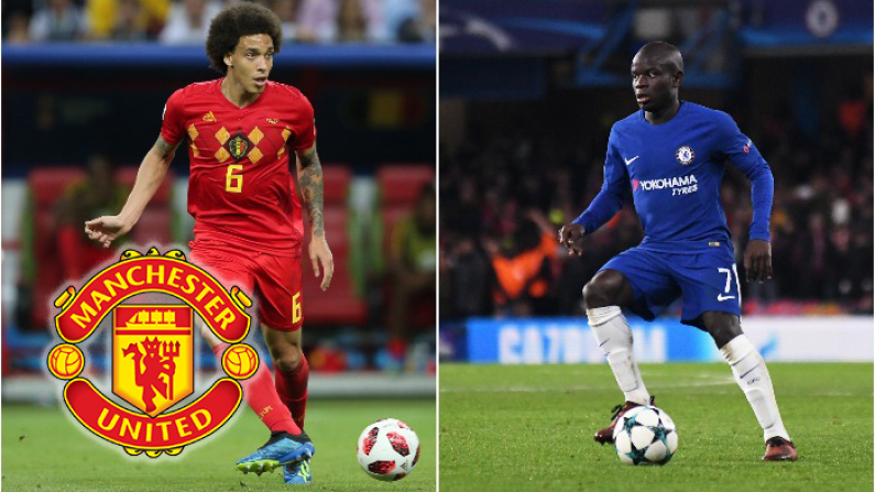 Axel Witsel Rejected Man United After Their N’Golo Kante Pursuit