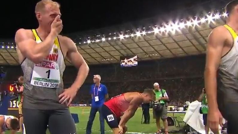 Pure Emotion For German Decathlete After Overcoming Injury Hell