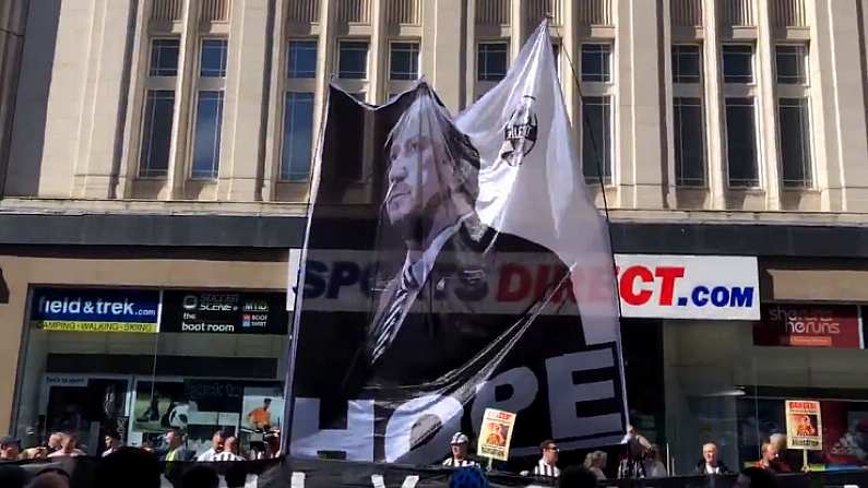 Newcastle Fans Stage Mass Protest Before Opening Premier League Game