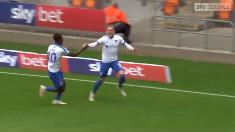 Ireland U21 International The Hero For Portsmouth Against Blackpool